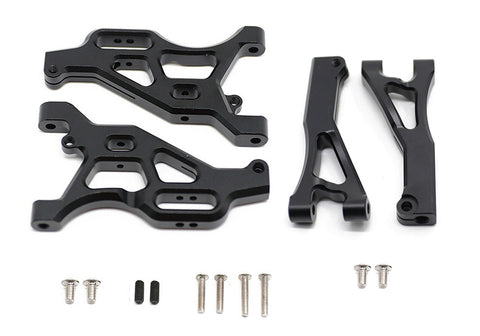 Alloy Front Upper & Lower Arms for Arrma 1/8 Typhon 1/7 Limitless, Infraction 6S
