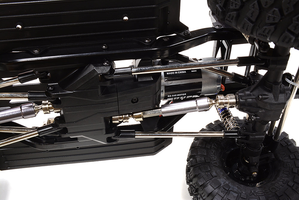 Composite 1/10 TQX10 Trail Roller 4WD Off-Road Scale Crawler Kit 313mm Wheelbase