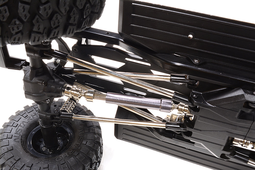 Composite 1/10 TQX10 Trail Roller 4WD Off-Road Scale Crawler Kit 313mm Wheelbase