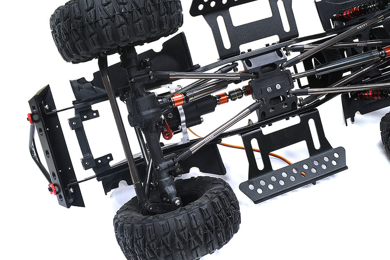 Realistic 1/10 Custom Scale Off-Road Crawler JW10-X Chassis w/ 313mm WB | Trail Racer 4WD Scale ARTR
