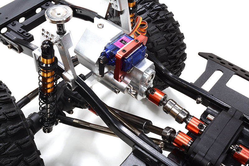 Realistic 1/10 Custom Scale Off-Road Crawler JW10-X Chassis w/ 313mm WB | Trail Racer 4WD Scale ARTR