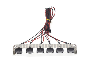 Realistic Spot Light (6) Set w/ LED for 1/10 & 1/8 Scale W=153mm