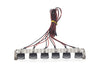 Realistic Spot Light (6) Set w/ LED for 1/10 & 1/8 Scale W=153mm