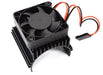 Motor Heatsink w/ Cooling Fan 40x40mm for Brushless Motor 4074/4274/1515 Size