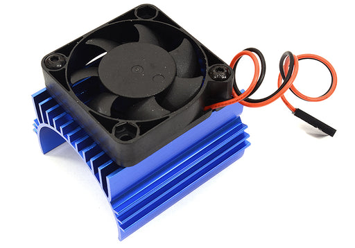 Motor Heatsink w/ Cooling Fan 40x40mm for Brushless Motor 4074/4274/1515 Size