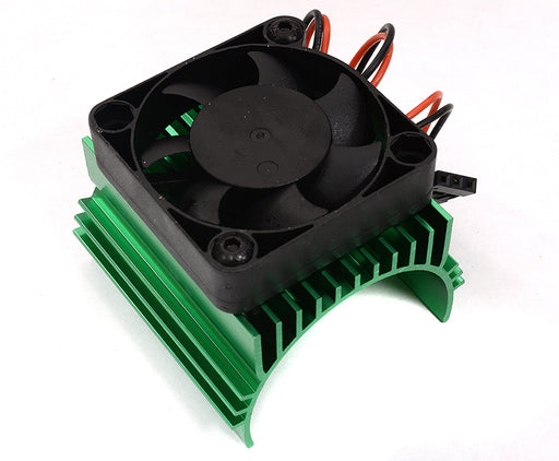 Motor Heatsink w/ Cooling Fan 40x40mm for Brushless Motor 4074/4274/1515 Size