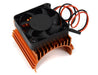 Motor Heatsink w/ Cooling Fan 40x40mm for Brushless Motor 4074/4274/1515 Size