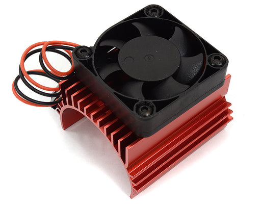 Motor Heatsink w/ Cooling Fan 40x40mm for Brushless Motor 4074/4274/1515 Size