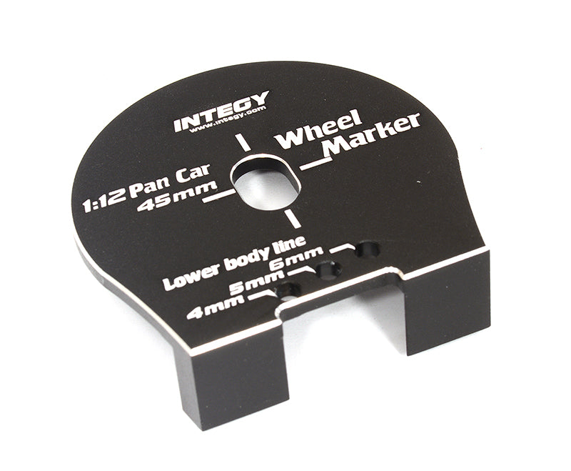 Billet Machined Aluminum Wheel Well Marker for 1/12 Scale