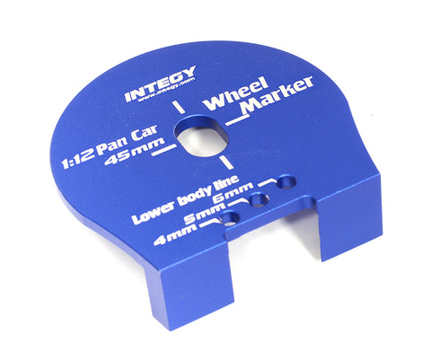 Billet Machined Aluminum Wheel Well Marker for 1/12 Scale