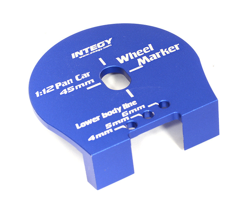Billet Machined Aluminum Wheel Well Marker for 1/12 Scale
