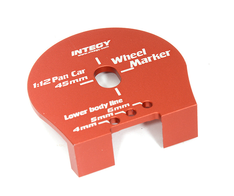 Billet Machined Aluminum Wheel Well Marker for 1/12 Scale