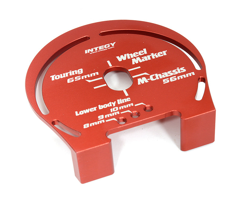 Billet Machined Aluminum Wheel Well Marker for 1/10 Scale On-Road