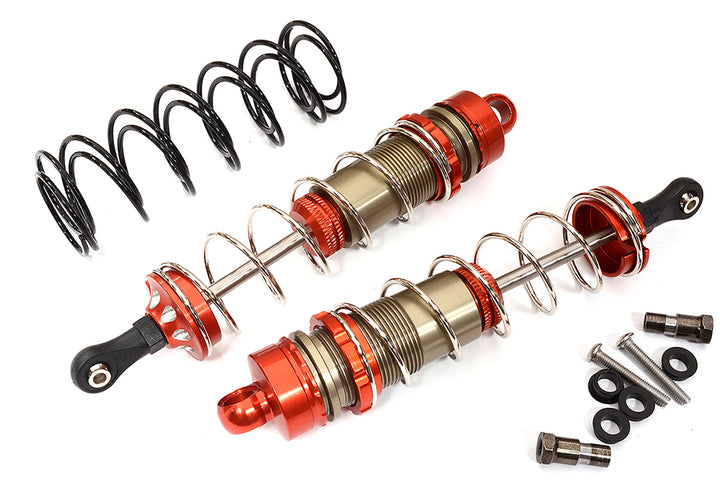 Alloy Machined HD Big Bore Shocks (2) 130mm for 1/8 Scale Off-Road | Kyosho MP7.5 | Inferno 777 | Hobao Hyper 8.5 | Kyosho Inferno MP9