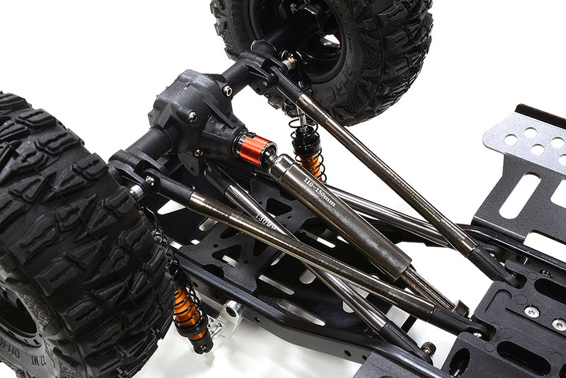 Realistic 1/10 Custom Scale Off-Road Crawler JW10-C2 Chassis w/ 313mm WB | Trail Racer 4WD Scale ARTR
