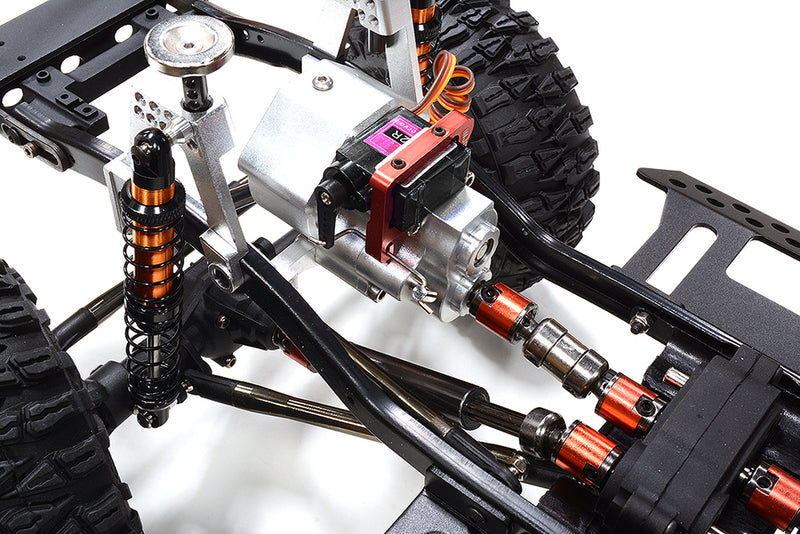 Realistic 1/10 Custom Scale Off-Road Crawler JW10-C2 Chassis w/ 313mm WB | Trail Racer 4WD Scale ARTR