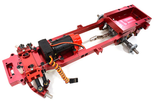 Machined Alloy Complete Chassis Conversion for WPL D12 Truck