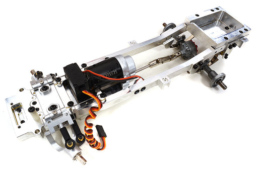 Machined Alloy Complete Chassis Conversion for WPL D12 Truck