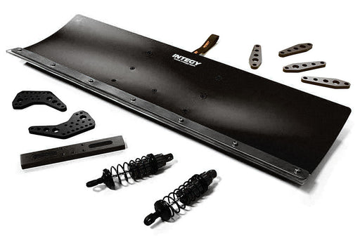 Black Alloy Machined Snowplow Kit for Arrma 1/10 Vorteks 4X4 3S BLX - 400mm