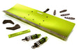 Green Alloy Machined Snowplow Kit for Arrma 1/10 Vorteks 4X4 3S BLX, 400mm
