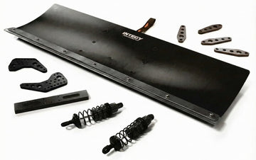 Alloy Machined 400mm Snowplow Kit for Losi 1/10 Lasernut U4 4WD Brushless RTR