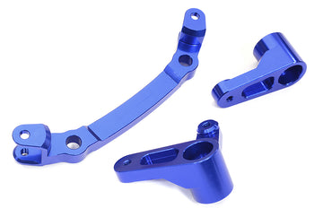 Billet Machined Steering Bell Crank Set for Arrma 1/10 Vorteks 4X4 3S BLX
