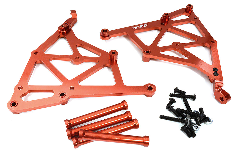 Red Billet Machined Wing Mount Upgrade Kit for Losi 1/5 Desert Buggy XL-E & 2.0