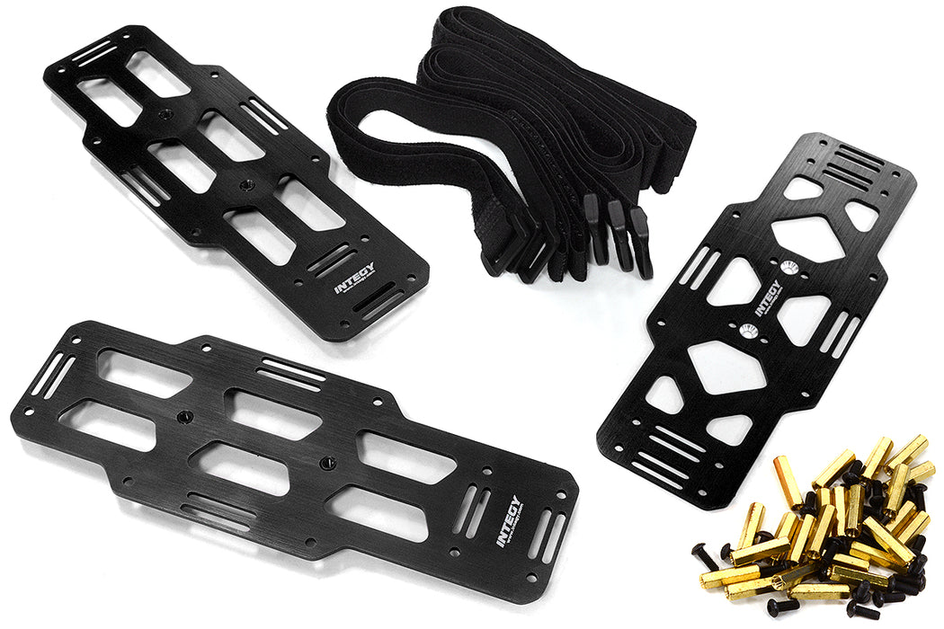 Billet Machined Battery Plates for Axial SCX6 Crawler
