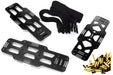Billet Machined Battery Plates for Axial SCX6 Crawler