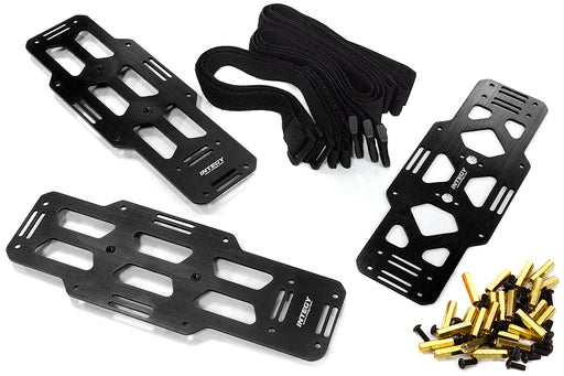 Billet Machined Battery Plates for Axial SCX6 Crawler