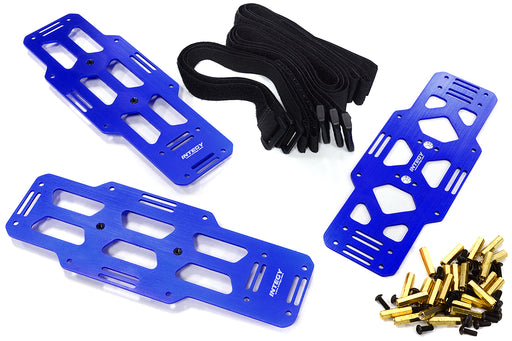 Billet Machined Battery Plates for Axial SCX6 Crawler