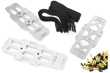 Billet Machined Battery Plates for Axial SCX6 Crawler