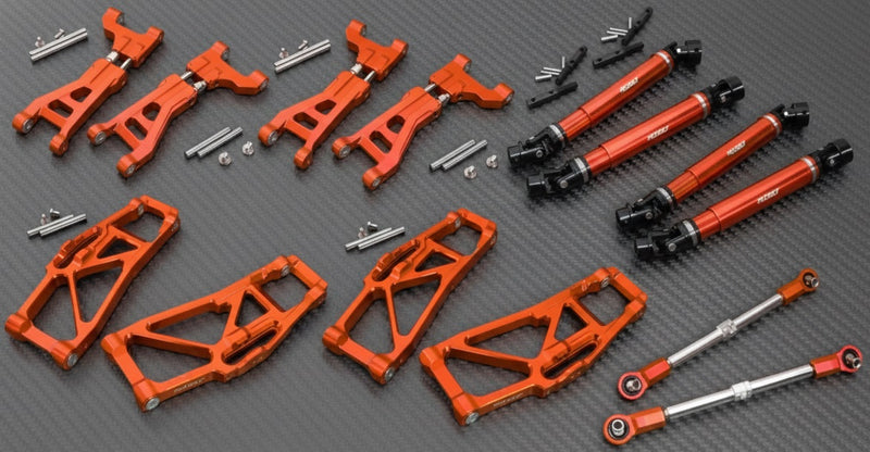 Billet Machined Suspension Conversion for Traxxas 1/10 Maxx V2 w/ WideMaxx