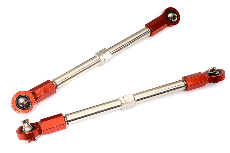 Billet Machined Steering Turnbuckles for Traxxas 1/10 Maxx V2 w/ WideMaxx