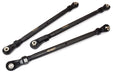 Black Upper Suspension Link Kit for Axial SCX6 Crawler - Front & Rear Set