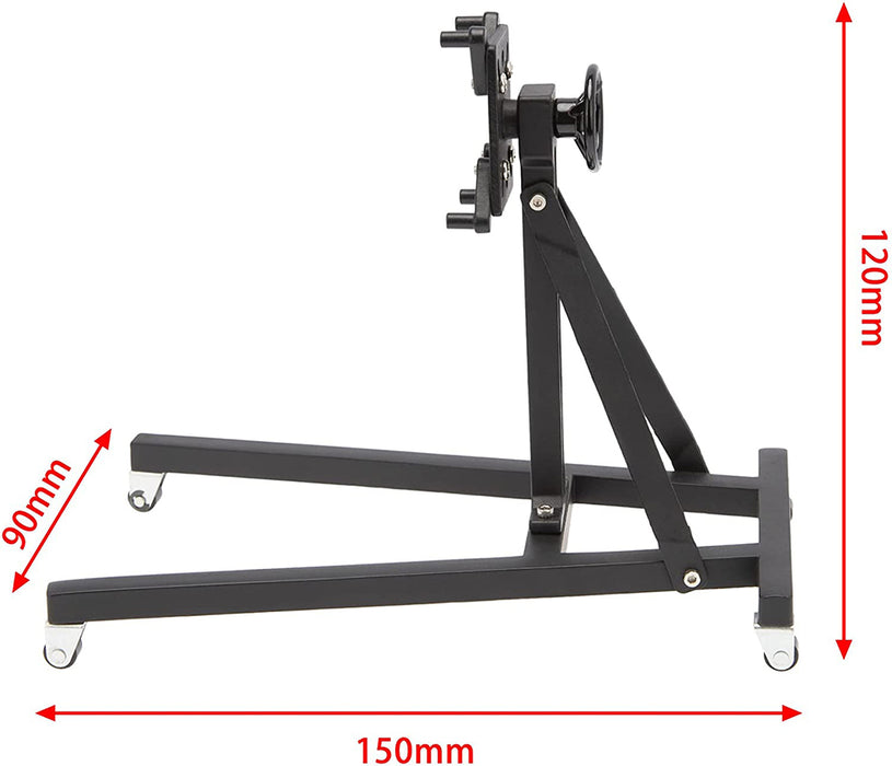 Realistic 1/10 Scale Model Size Auto Garage Manual Engine Stand