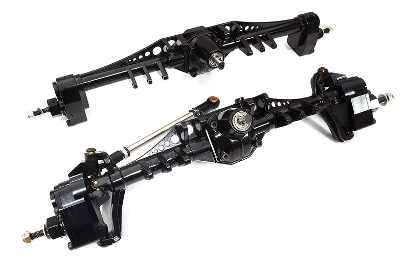 Machined Front & Rear Axles for Axial 1/10 Capra 1.9 Unlimited 232004 232005