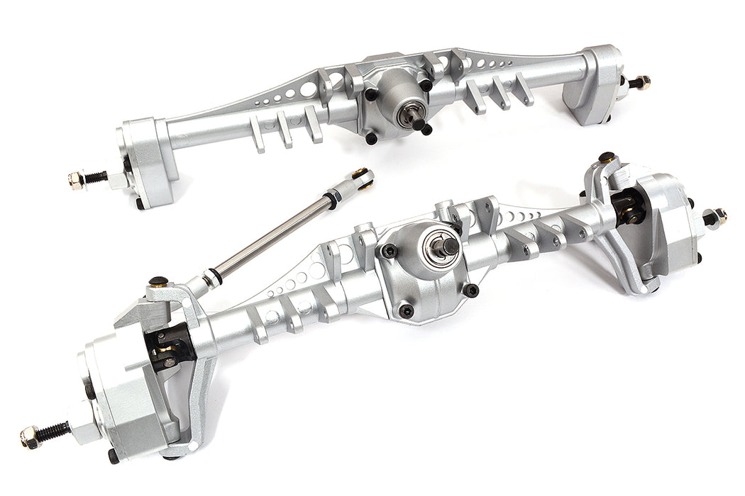 Machined Front & Rear Axles for Axial 1/10 Capra 1.9 Unlimited 232004 232005