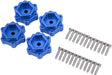 Alloy Machined +5mm Offset Wheel Adapters for Losi LMT 4WD Monster Truck