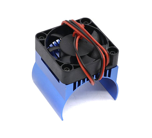 42mm Motor Heatsink+40x40mm Cooling Fan for 1/10 Summit & E-Revo w/ 4047 Motor