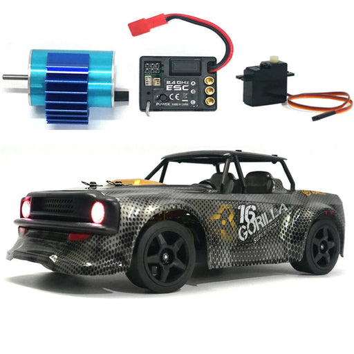 1/16 Scale UDIRC Brushless RTR Drift Truck w/ Gyro & LED UD-1604PRO