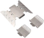 3-Piece Stainless Steel Protection Plates for Axial SCX6