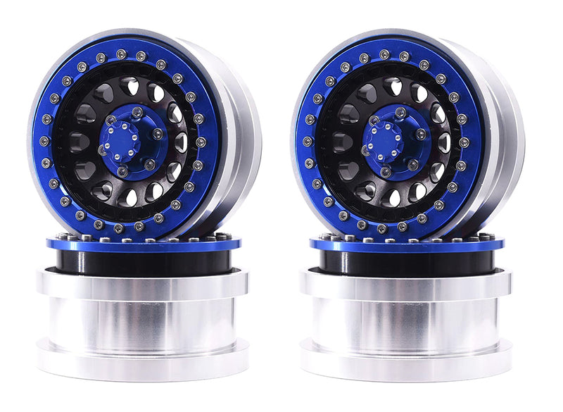 Alloy Machined Wheel Set (4) for Axial SCX6