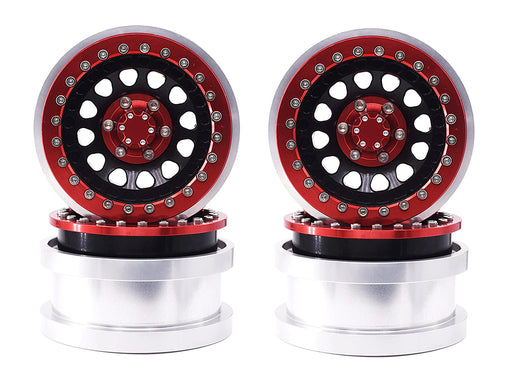 Alloy Machined Wheel Set (4) for Axial SCX6