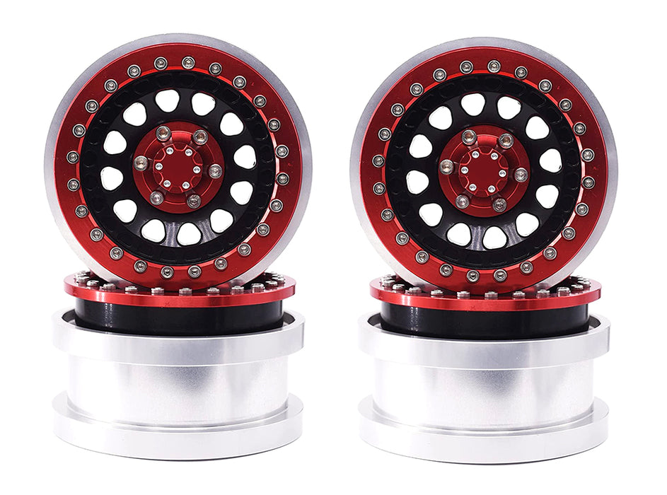 Alloy Machined Wheel Set (4) for Axial SCX6