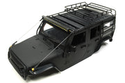 Realistic JW10-S+LED+Cage Hard Plastic Body Kit for 1/10 Scale Off-Road WB=313mm