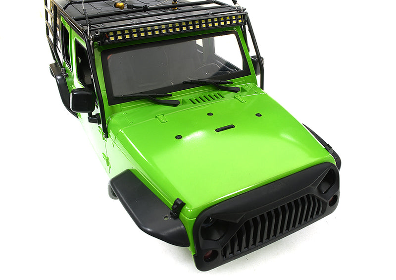 Realistic JW10-S+LED+Cage Hard Plastic Body Kit for 1/10 Scale Off-Road WB=313mm