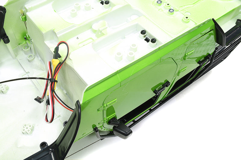 Realistic JW10-S+LED+Cage Hard Plastic Body Kit for 1/10 Scale Off-Road WB=313mm