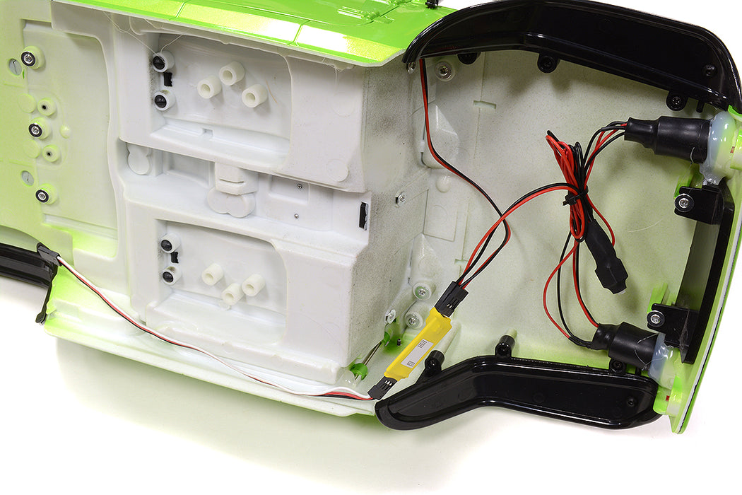Realistic JW10-S+LED+Cage Hard Plastic Body Kit for 1/10 Scale Off-Road WB=313mm