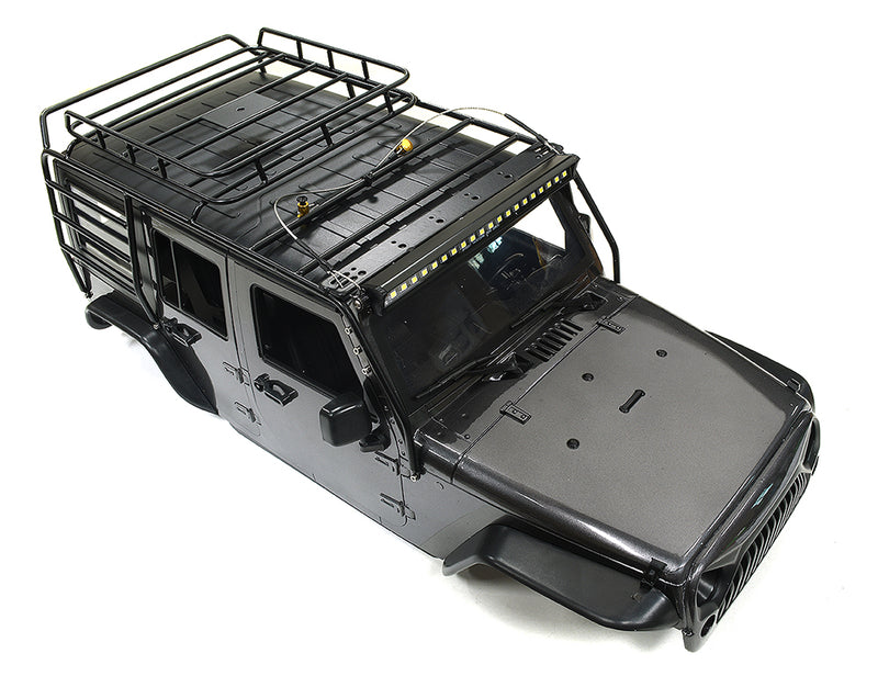Realistic JW10-S+LED+Cage Hard Plastic Body Kit for 1/10 Scale Off-Road WB=313mm
